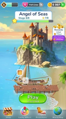Ship Master: Match 3 Port screen 6