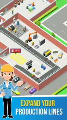 Car Factory - AI Tycoon Sim screenshot №2