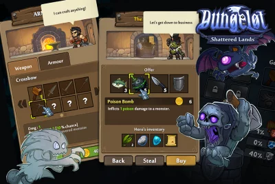 Dungelot Shattered Lands screenshot №3