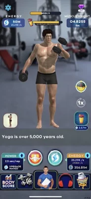 Idle Workout ! screenshot №2