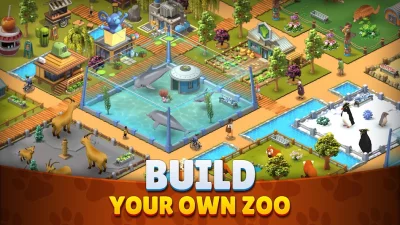 Zoo Island: Парк Дикая Семья взлом screen 1
